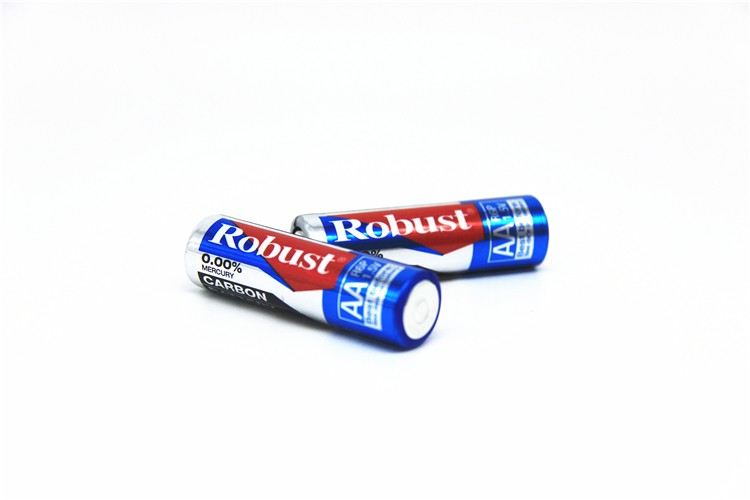 ROBUST 碳性电池 5号五号普通干电池 贴标P型 四只挂卡4B 玩具遥控器详情图4