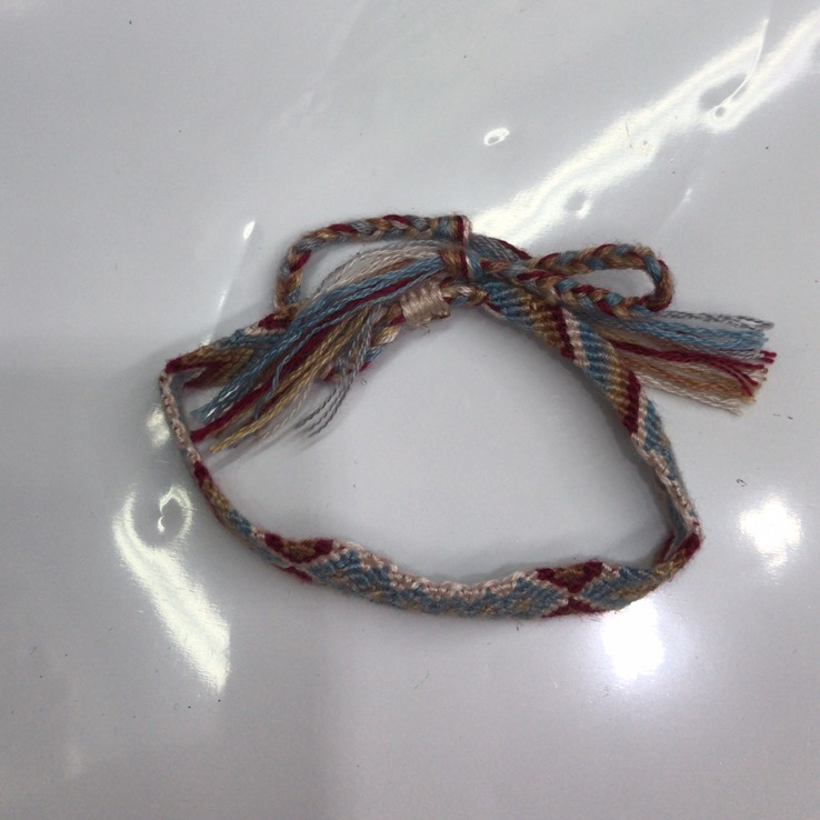 Classic Nepalese friendship bracelet Ethnic style handmade Geneva Bohemian style color contrast hand-woven rope bracelet M-07