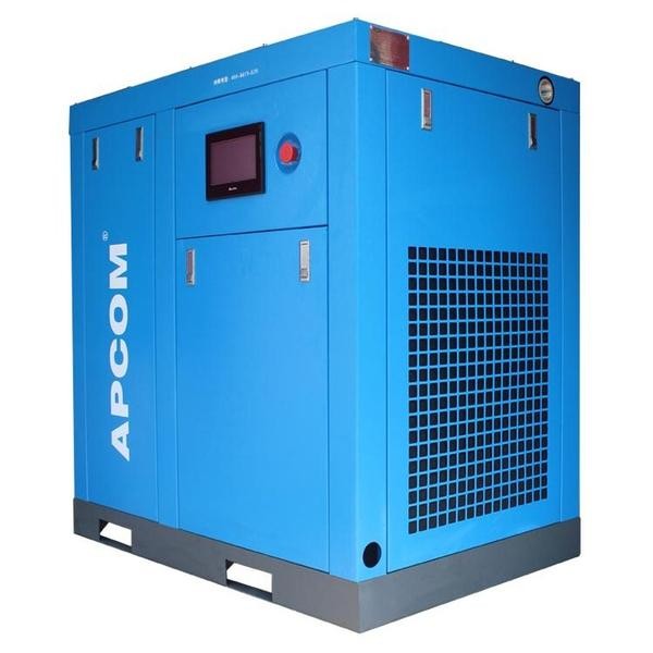 Wholesale of 5 cubic meters air compressors, 30kw Shanghai compressor manufacturer direct sales, permanent magnet variable frequency screw air compressors pic 3