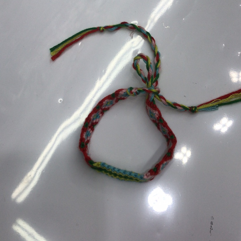 Classic Nepalese friendship bracelet Ethnic style handmade Geneva Bohemian style color contrast hand-woven rope bracelet M-10