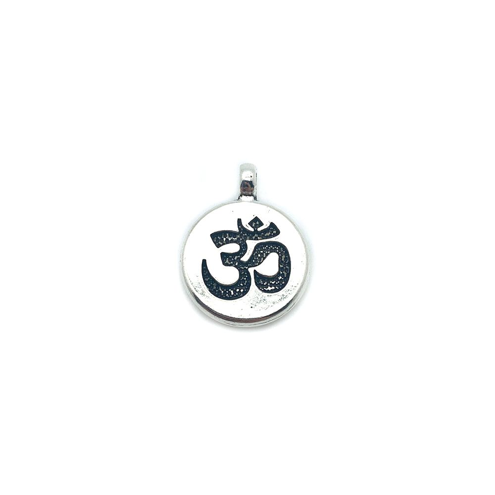 diy handcrafted Buddhist 3D letter pendant necklace accessory pendant factory direct sales Y1606 Item Picture