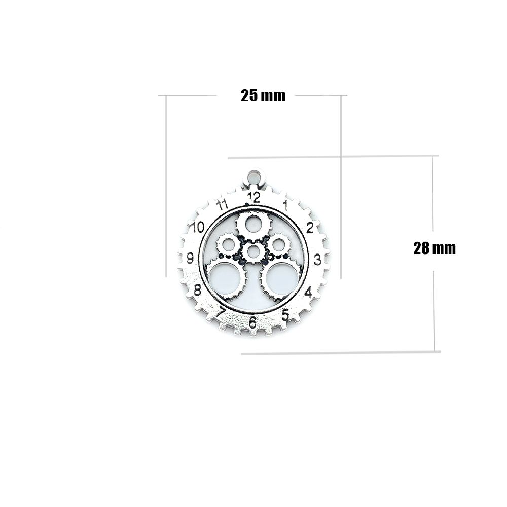 diy hecho a mano reloj engranaje pulsera ornamento colgante colgante fábrica venta directa Y1652 Item Picture