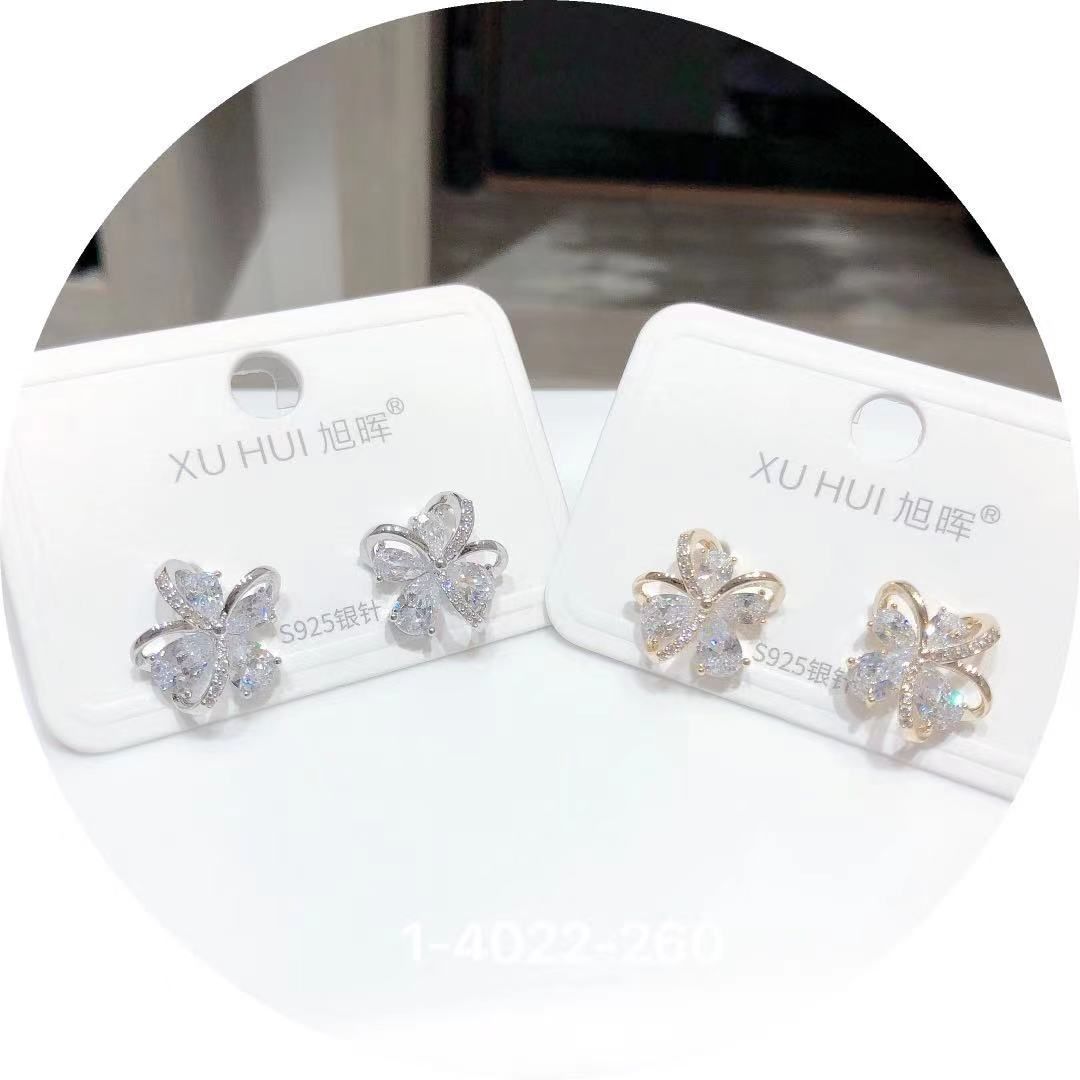 S925 sterling silver stud stud earrings
