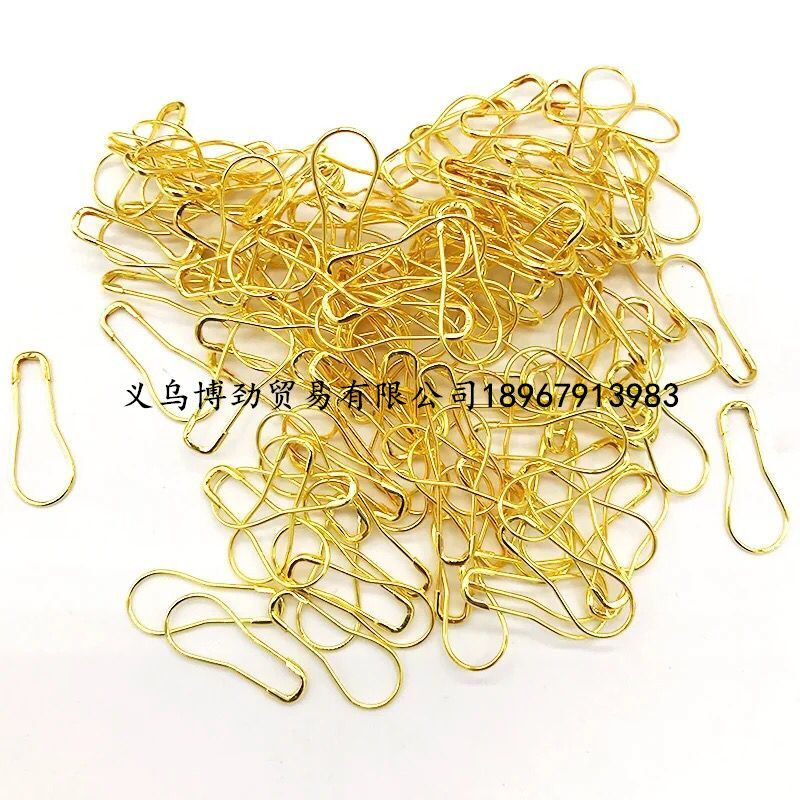 别针/葫芦别针/梨形别针白底实物图