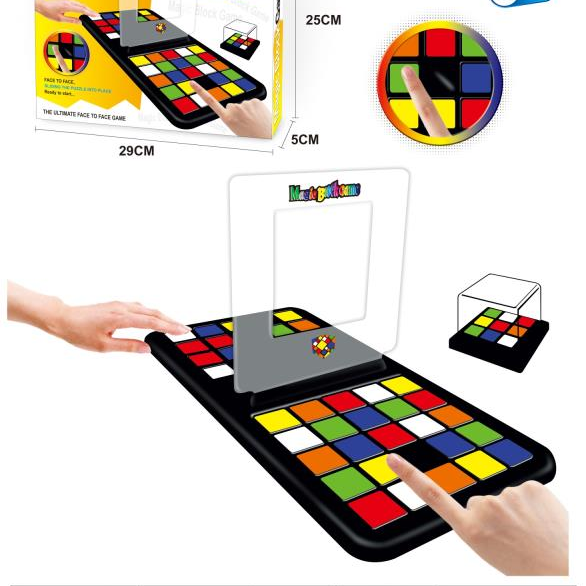 A Rubik's Cube battle game