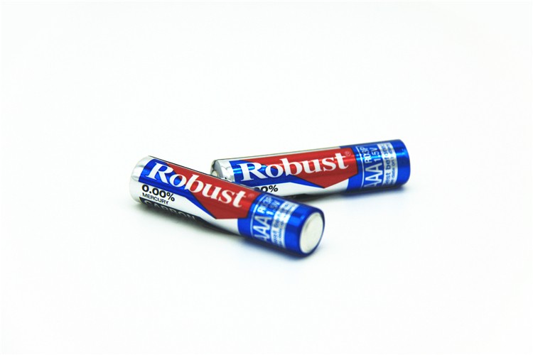 ROBUST 碳性电池 7号七号普通干电池 贴标P型4B挂卡 玩具遥控器详情图2