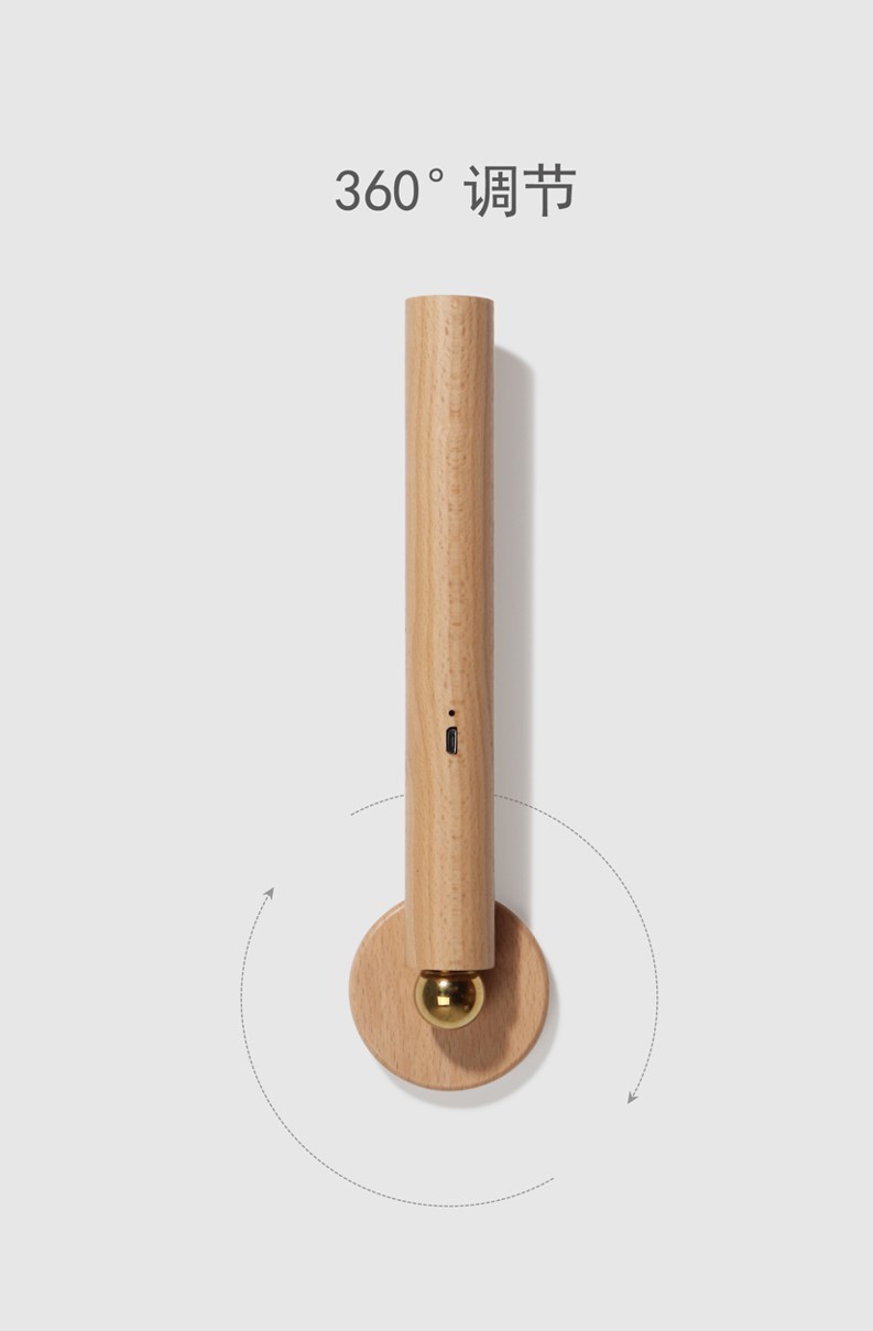 Great rotating wall lamp detail image 4