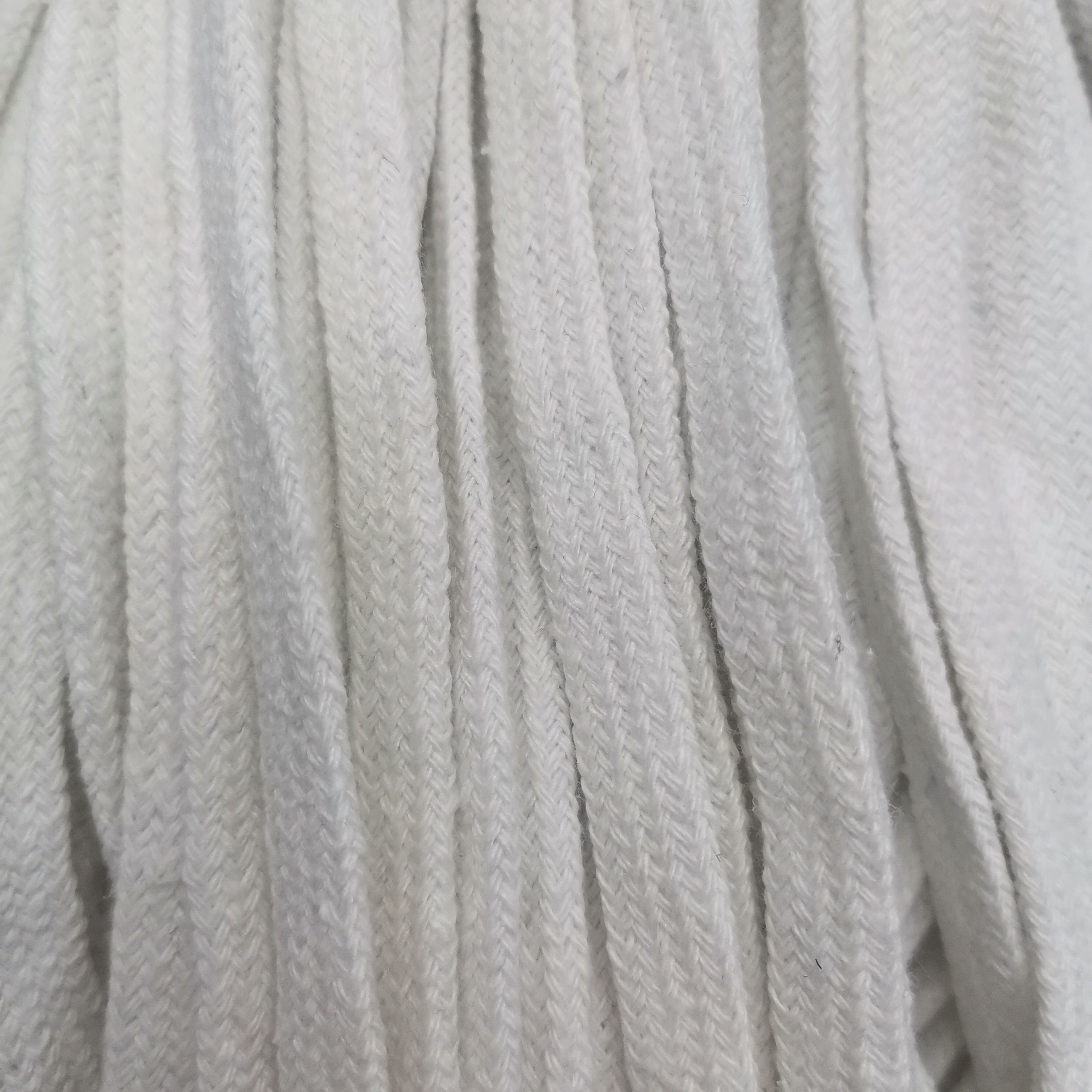 Stock Color Double Hollow Core Flat Cotton Rope 1Cm Shoelace Cap Rope Waist Belt Drawstring Accessories Accessories