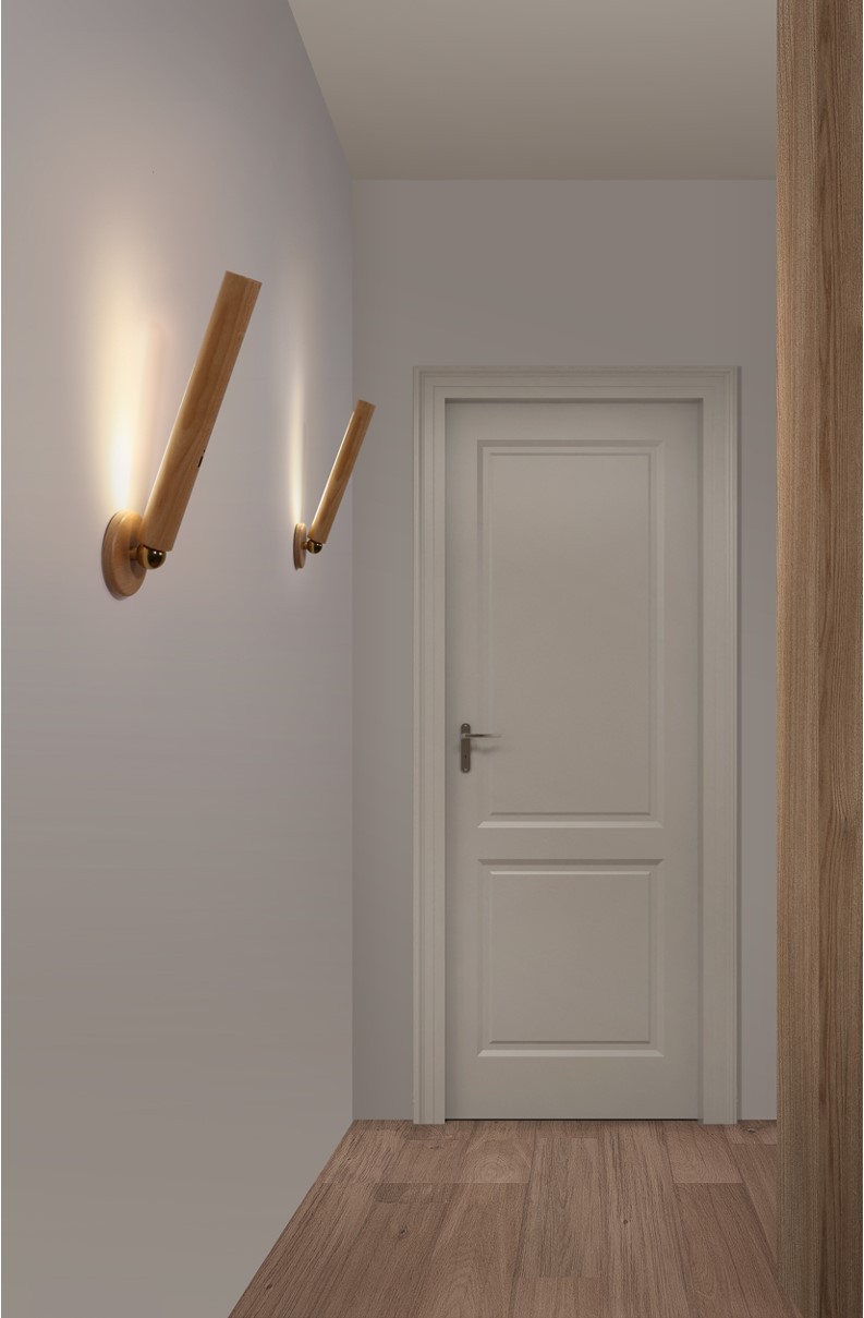 Great rotating wall lamp detail image 8