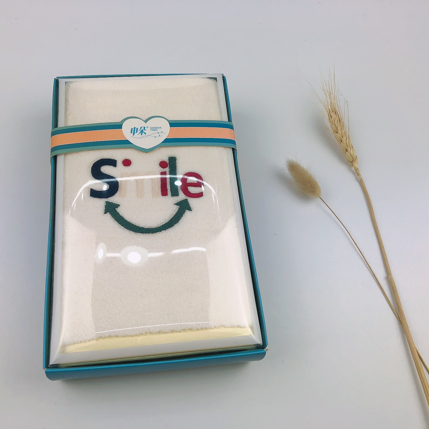 Shenduo Nano Super Soft Absorbent Towel, embossed towel, gift towel, single pack customized embossed logo gift towel, souvenir detail image 5