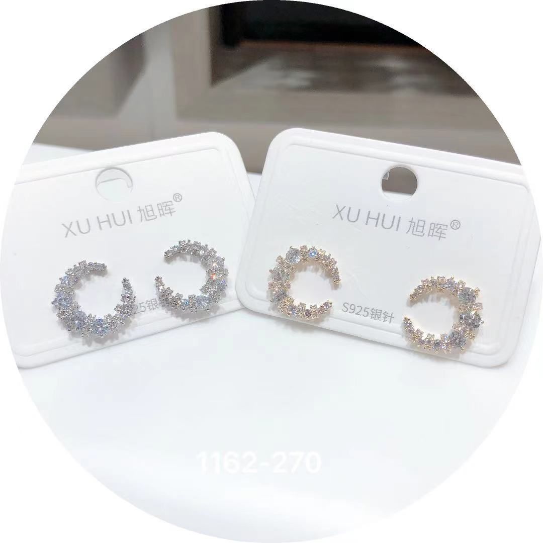 S925 Sterling Silver stud earrings 2