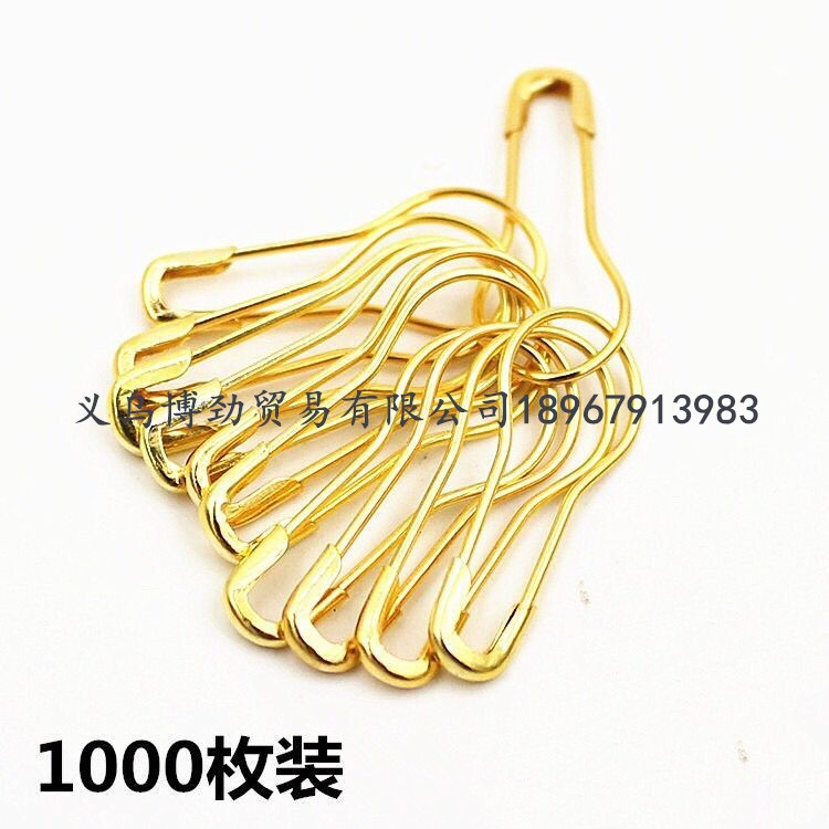 铁质葫芦型别针居家日用粗细吊牌梨形别针金属服装铜质小别针详情图5