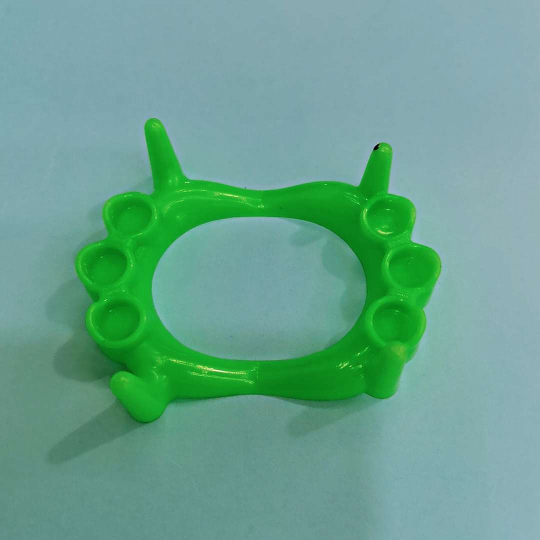 假牙多彩混色儿童cosplay道具派对用品整蛊搞怪塑料玩具蛋壳挂板配件赠品产品图