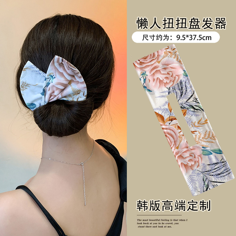 2#玫瑰花  盘发器韩版时尚百搭潮流耐看