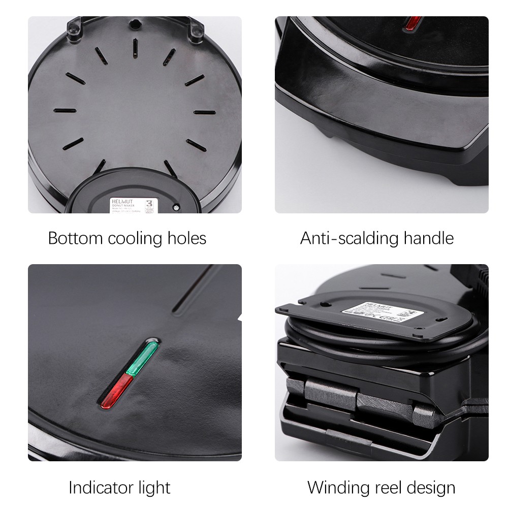 RAF跨境欧美规家用甜甜圈机早餐机 网红迷你蛋糕圆饼机轻食机烘焙详情图4