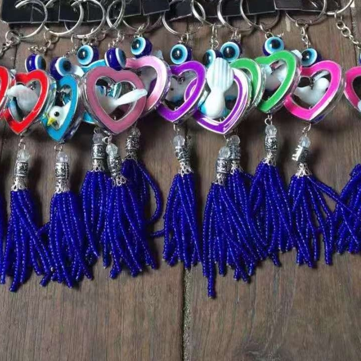 Acrylic heart keychain series mixed