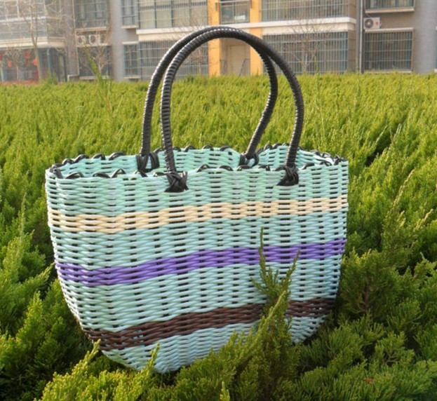 厂家直销   环保材质编篮超市购物篮   面包篮水果篮   收纳筐详情图3