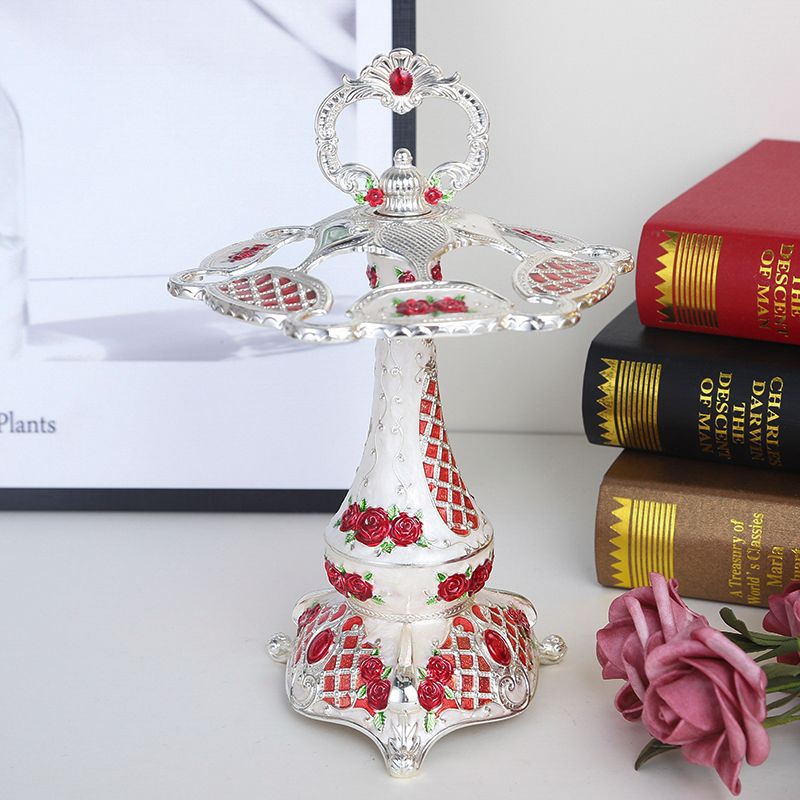 单层旋转杯架子