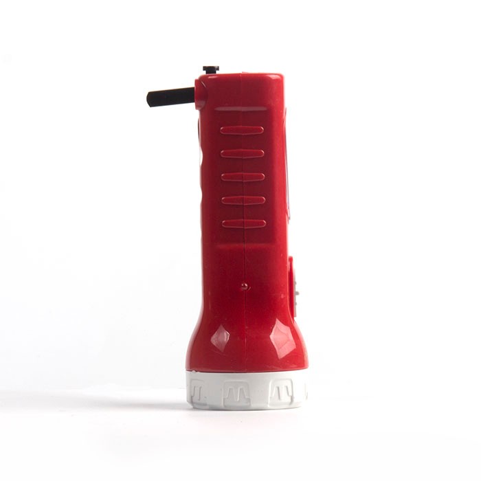 红色充电小手电筒直插式充电带侧灯详情图3