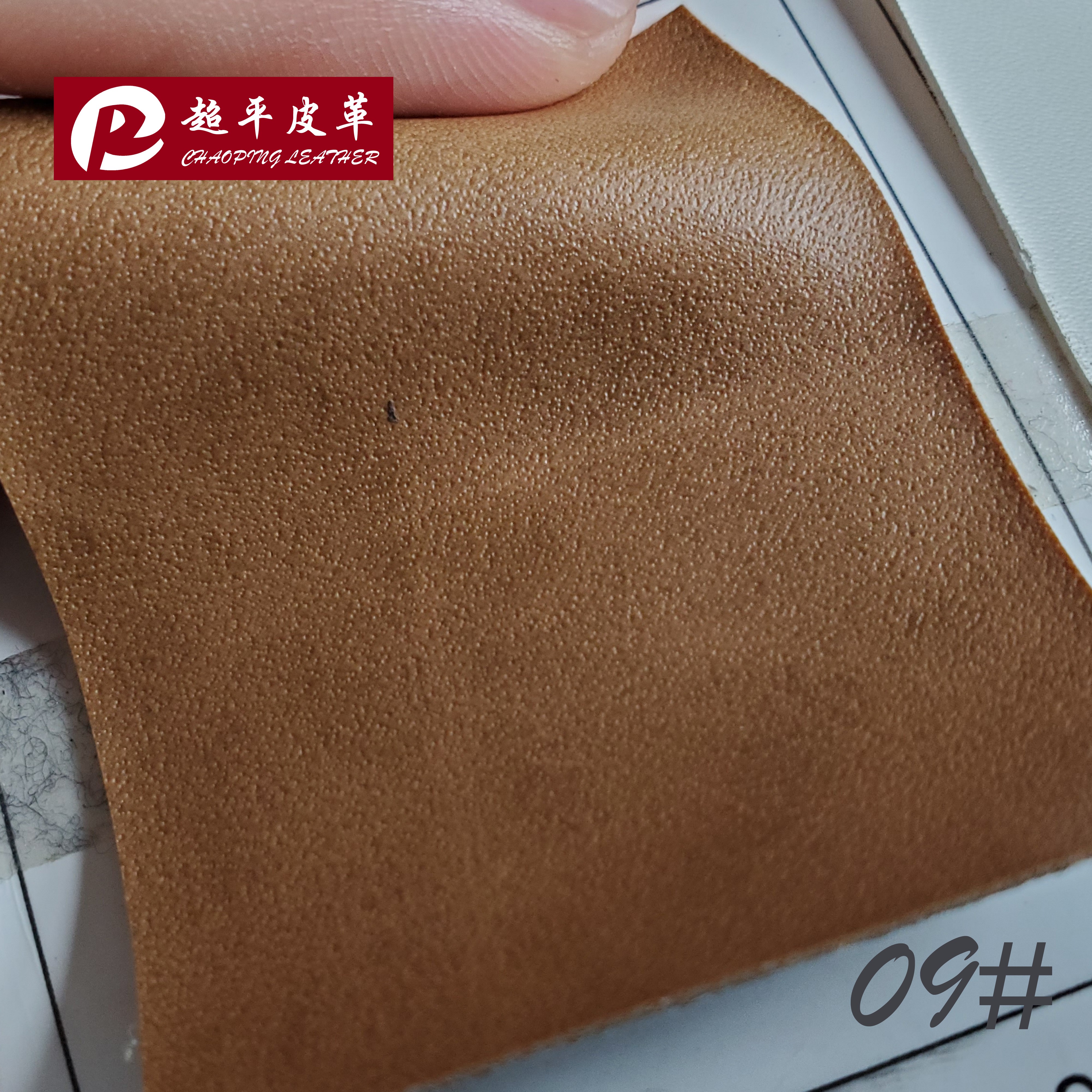 New in-stock PU leather eco-friendly fabric for luggage, B-100 texture PU leather with a skin-friendly touch, custom-made sofa fabric detail image 12