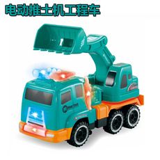 Wholesale of small electric bulldozer toys in green