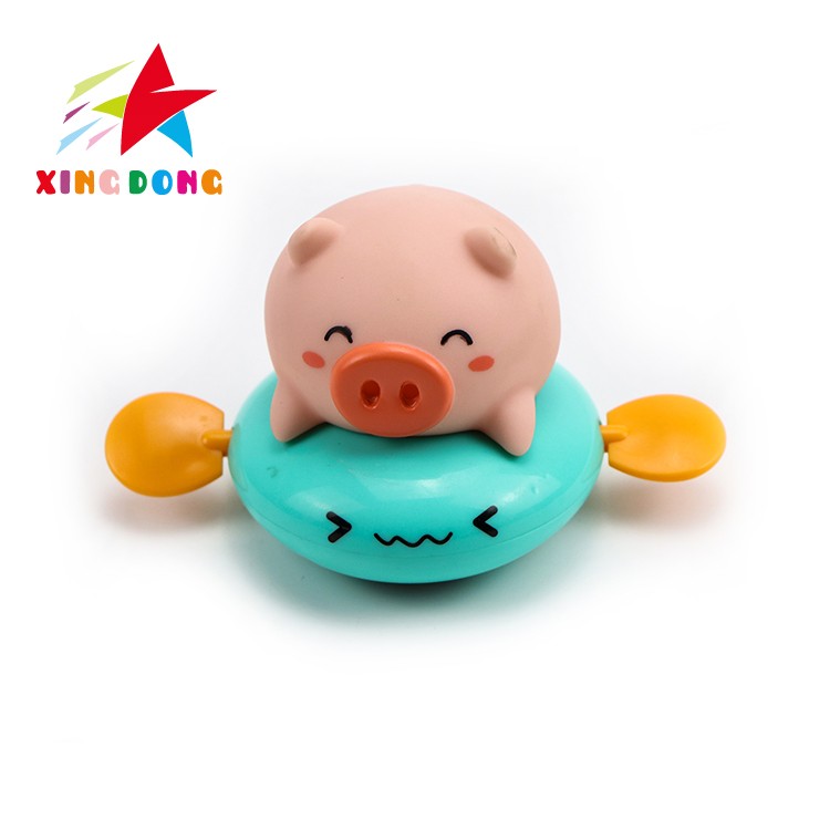 Evil kid juguetes de broca de cuerda en cadena peppa pig flying pigs ABS juguetes de remada detail image 5