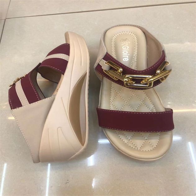 夏季新款时尚韩版拖鞋女外穿沙滩休闲凉拖时装鞋舒适家用8