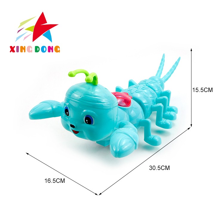 儿童玩具 拉线玩具 拉线蜈蚣带灯光 详情图3
