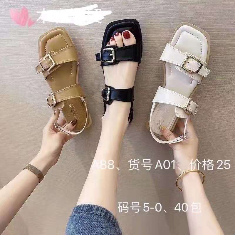 41552 Foreign trade wholesale fashionable new women's sports comfortable Breathable sandals and leather shoes Fashionable and versatile Fashionable women's sports comfortable breathable casual shoes Fashionable and versatile S96 Specification image