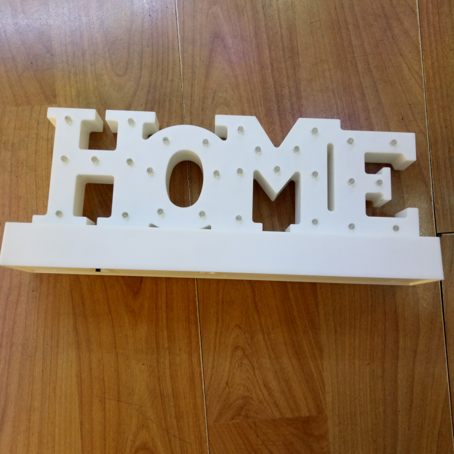 home 连体底座字母灯038