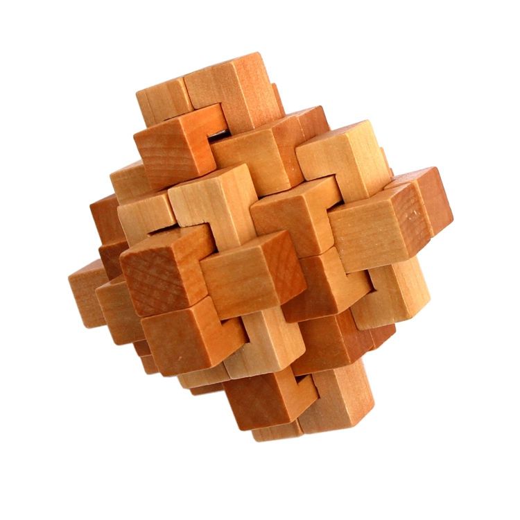 Wooden toys, educational toys, Lu Ban educational unlocking, brain-teasing decryption educational toys, classic educational Kongming lock, 24-square lock, educational Kongming lock Application Scenario