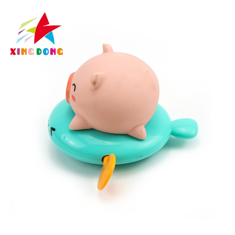Evil kid juguetes de broca de cuerda en cadena peppa pig flying pigs ABS juguetes de remada detail image 2
