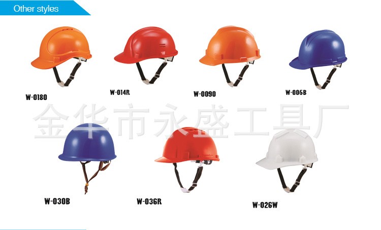 厂家直供 ABS材质四点内衬III款安全帽 防砸建筑施工工地防护头盔  CE和ANSI双证书 可印LOGO详情2