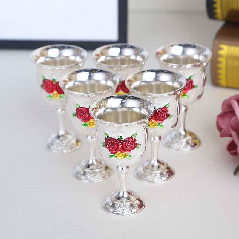 单层旋转杯架子白底实物图