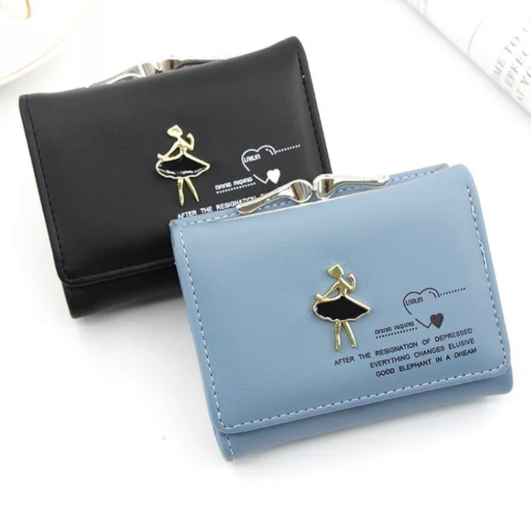 New Korean-style clip pocket coin purse