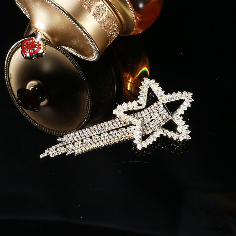 Manufacturers direct sales of foreign trade hot tassel fashion all-match atmospheric brooch