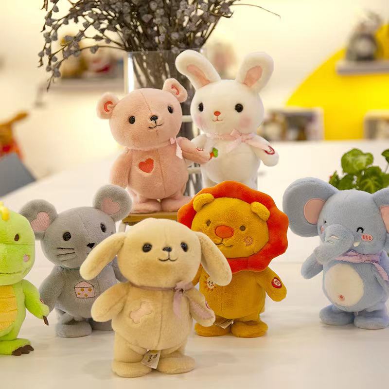 Authentic Yabebe electric plush children's toys, musical little cute pets, pink bear suppliers, super premium chain brand direct sales factory consignment, large wholesale customized toys Application Scenario