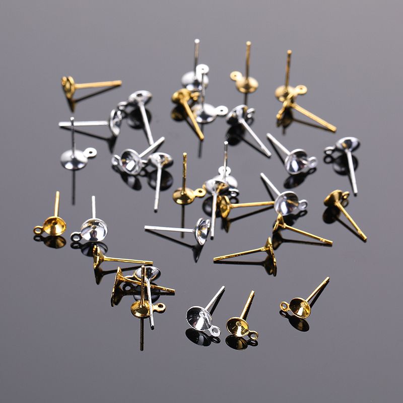 Copper 925 letched bowl needle with ring details Picture