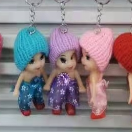 Little doll keychain series mixed