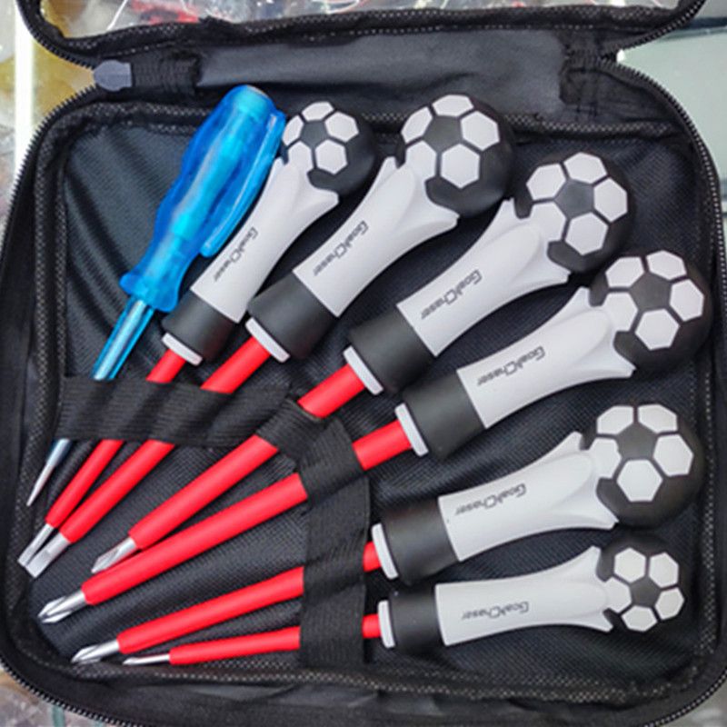 新款螺丝刀组套工具 十字一字多功能电工两用起子 7PC螺丝刀套装