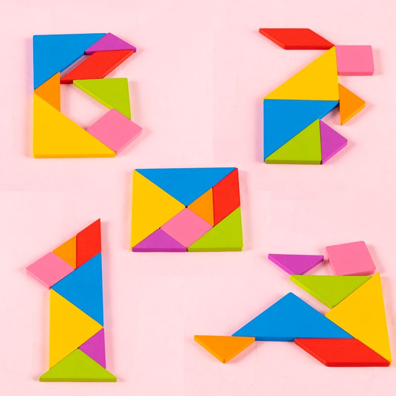 Wooden toy jigsaw puzzles are highly entertaining and colorful. They are intellectual early education jigsaw puzzles, parent-child games, and logical thinking jigsaw puzzles in iron boxes details Picture