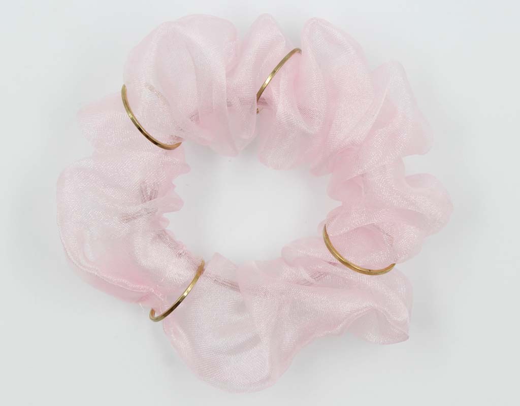 韩国ins头饰  梦幻网纱金属甜美发绳蓬蓬纱小清新大肠圈扎发皮筋详情6