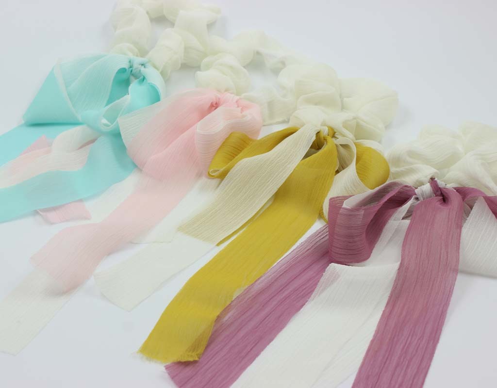 Bow, ribbon, hair tie, ponytail, super fairy-like hair tie, hair band, summer 2021 new headwear detail image 1