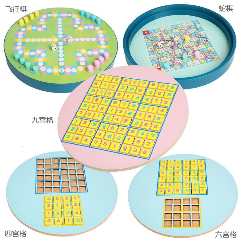 Little Horse Crossing the River Educational children's game, baby early education, logical thinking, concentration training, creative toys, cross-border Specification image