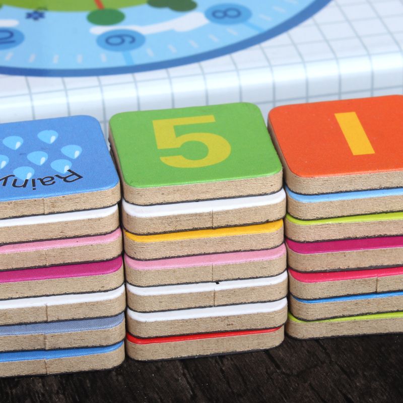 Wooden toys, educational puzzles, early education puzzles, parent-child games, logical thinking, hand-eye coordination enhanced, highly fun, rich in colors, large box, multi-functional learning toys details Picture