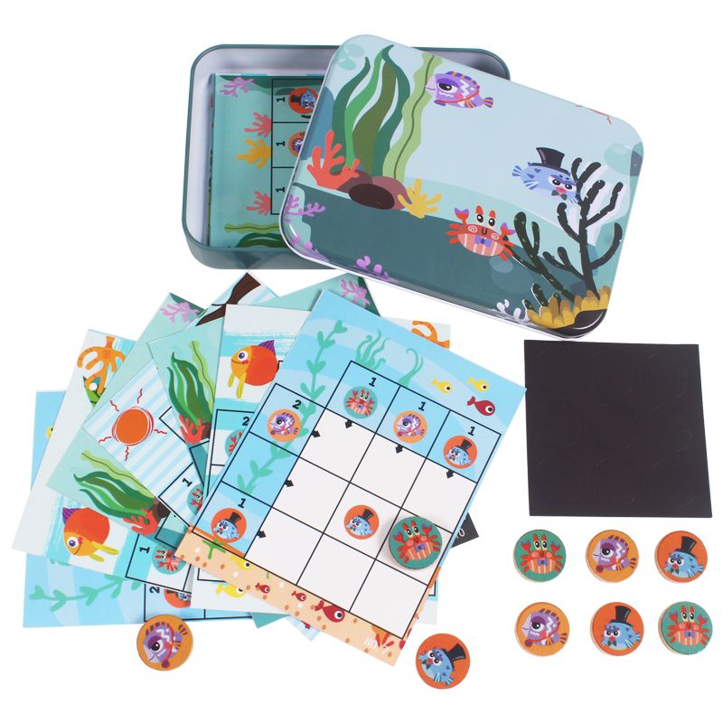 Wooden toys, educational puzzles, early education puzzles, parent-child games, logical thinking, strong fun, rich colors, educational animal logical thinking game toys