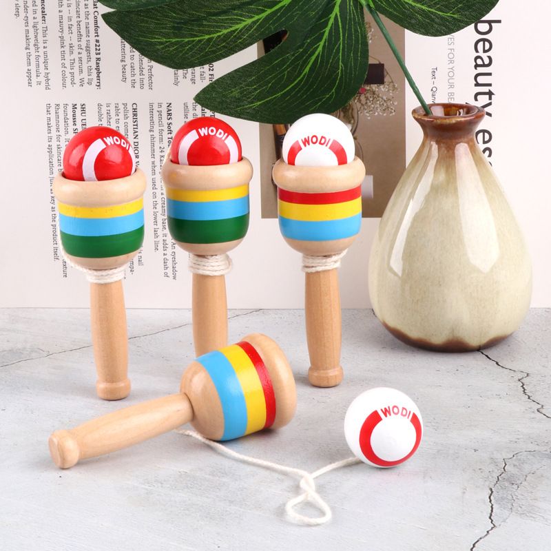 Factory direct sales skill ball skill cup adult leisure benefit intellectual game small toys wooden foreign trade