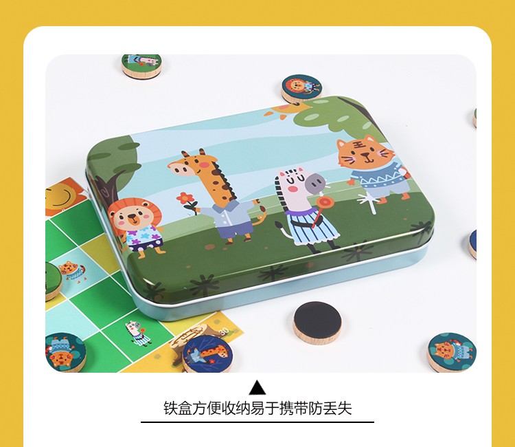 Wooden toys, educational puzzles, early education puzzles, parent-child games, logical thinking, strong fun, rich colors, educational animal logical thinking game toys detail image 13