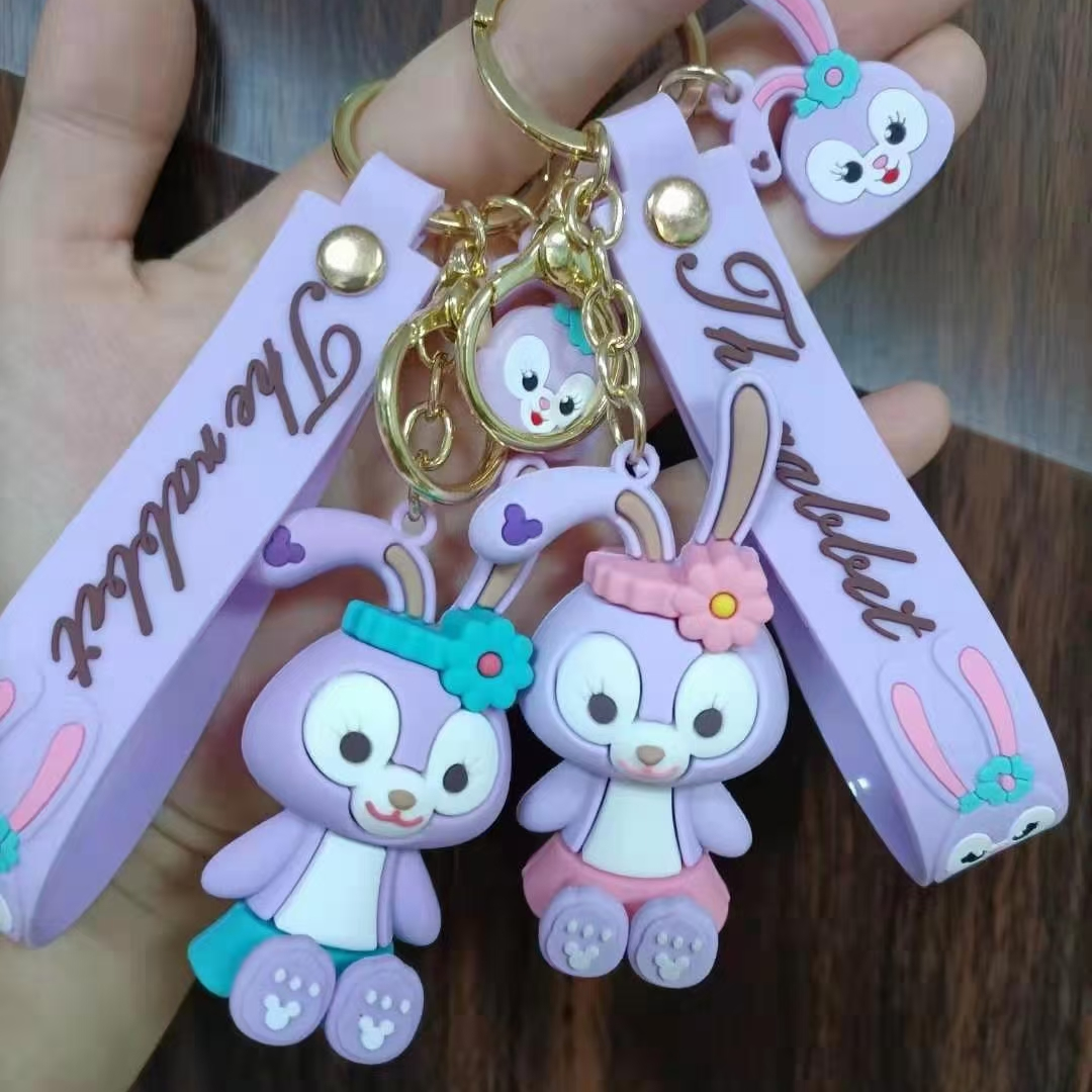 Three-dimensional keychain rabbit 🐰 keychain series