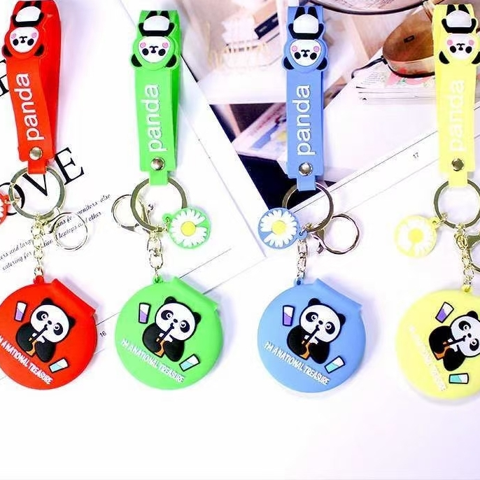 Mirror keychain series plus string